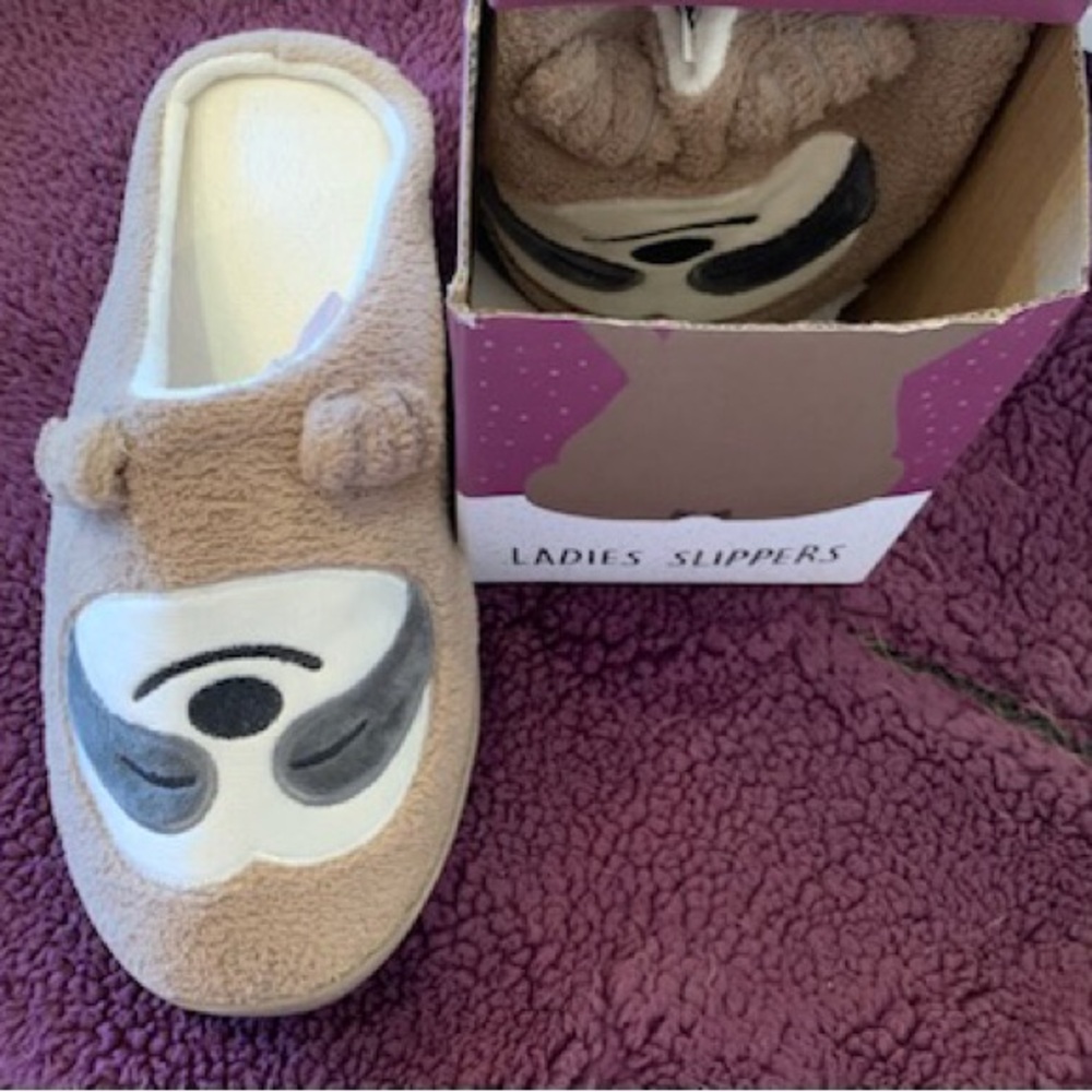Slothing Around - Cozy Ladies Slippers- Adorable,Plush, & Comfy!
